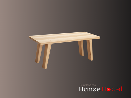 Produktbild: Sitzbank LITTLE – aus Massivholz mit klarer Formensprache