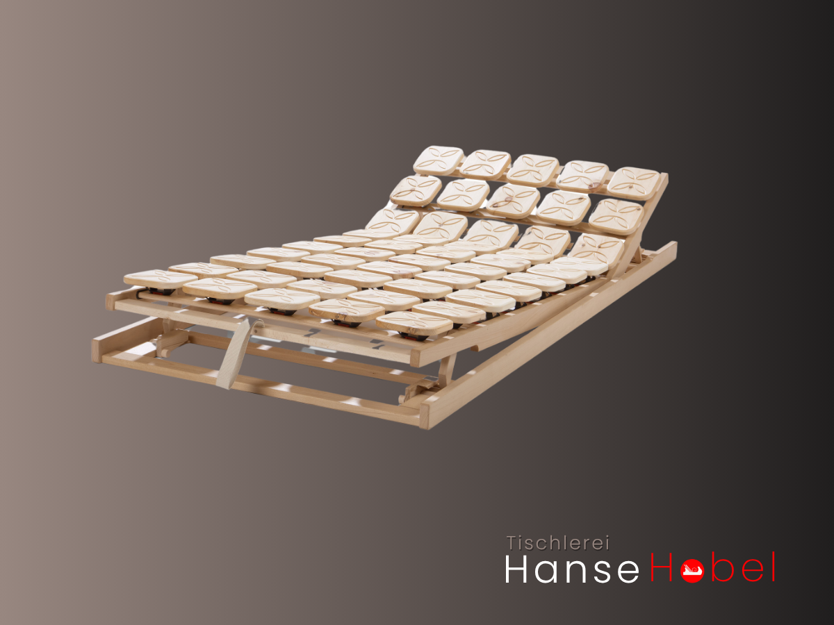 Tellerlattenrost Sono DISC KT – mit verstellbarem Kopf- & Fußteil